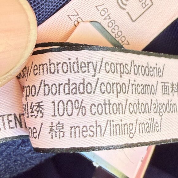 Victoria’s Secret Corset Top Bustier Lace Blue Strapless XL - Picture 9 of 12